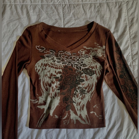 Women’s y2k long sleeve shirt - Picture 4 of 7